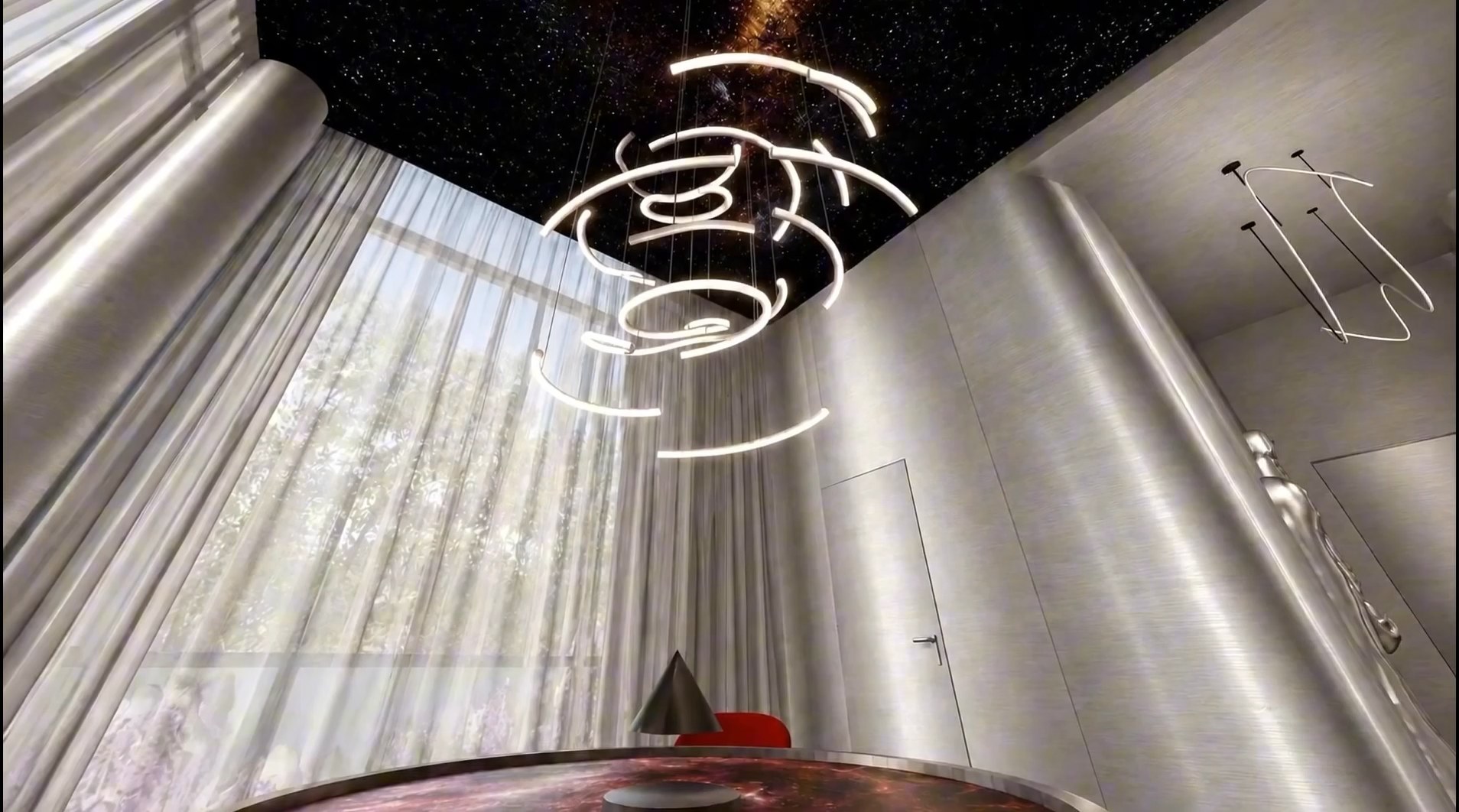 First frame of the Kralow Mansion walkthrough film
